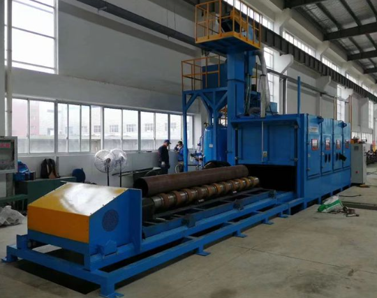 合肥喷砂机在管道除锈中的现场施工应用